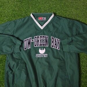 VINTAGE PRO PLAYER GREEN BAY PULLOVER WINDBREAKER SWEATSHIRT PHOENIX BASKETBALL